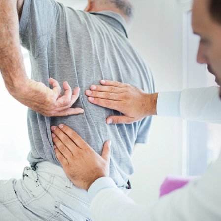 Chiropractic Northglenn CO Man With Back Pain